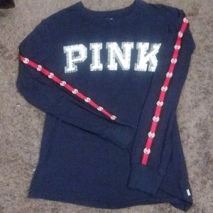 Available Pink long sleeve shirt